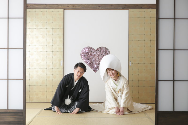 桜の屋内庭園スタジオ