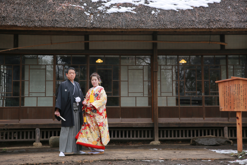 しっかりと立ち姿