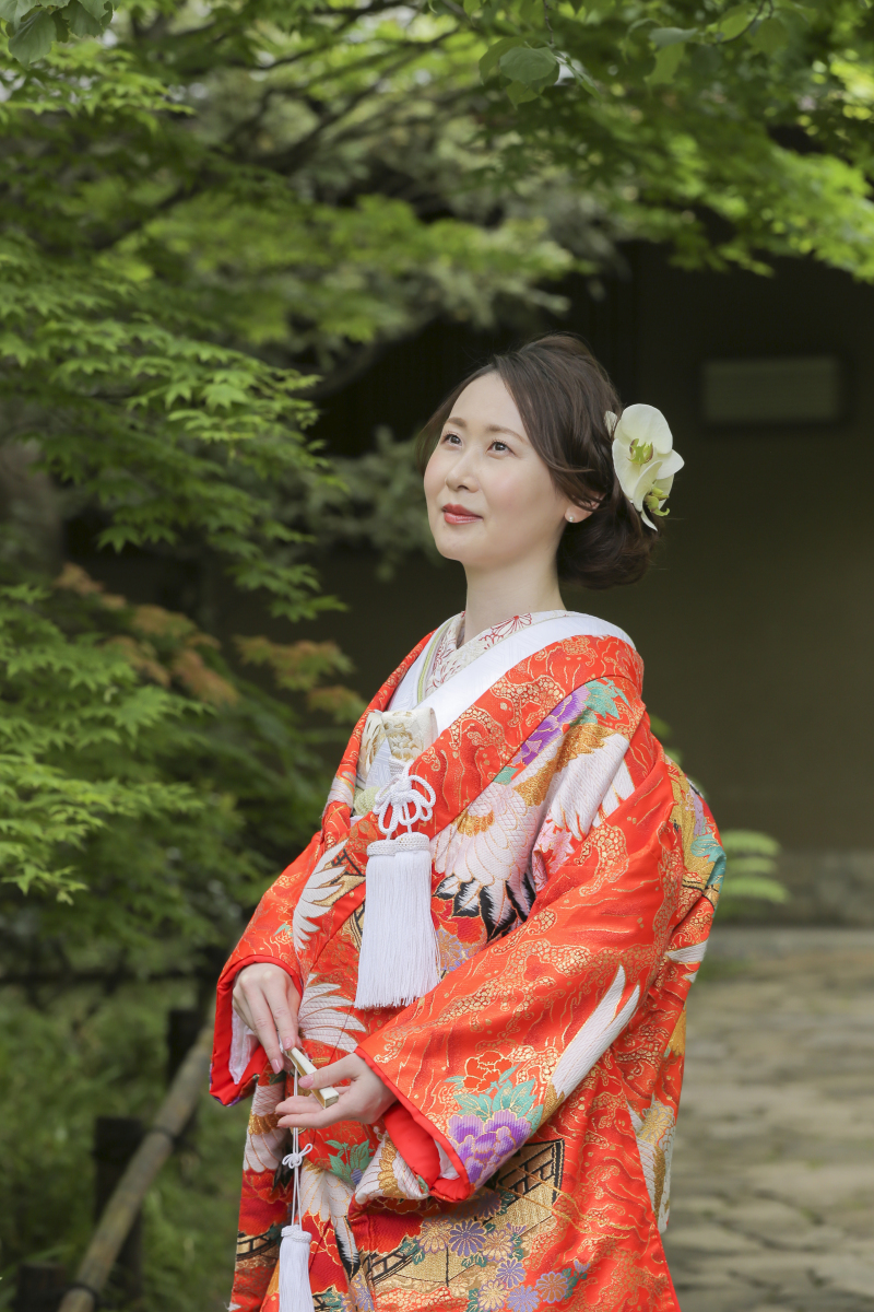 ご新婦様のソロショット。パート1