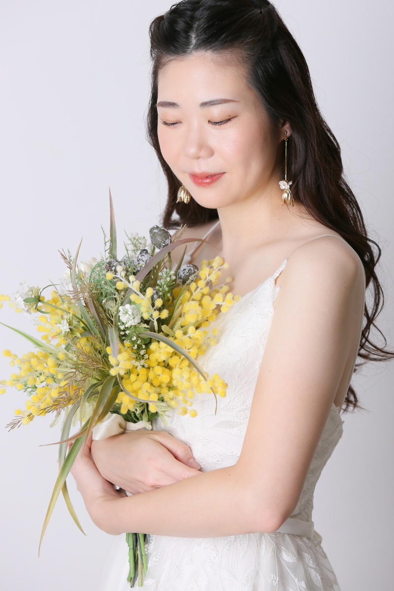 ブーケを抱きしめて