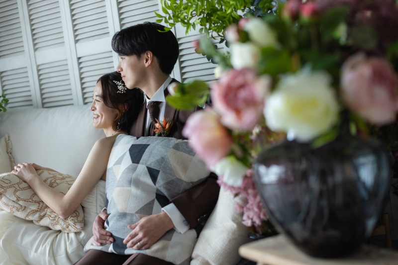 カメラ目線じゃないショットも