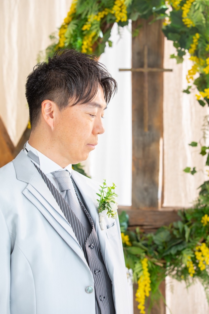 緊張しているご様子