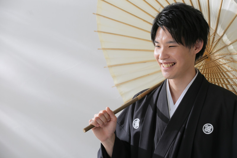 新郎様のソロショット