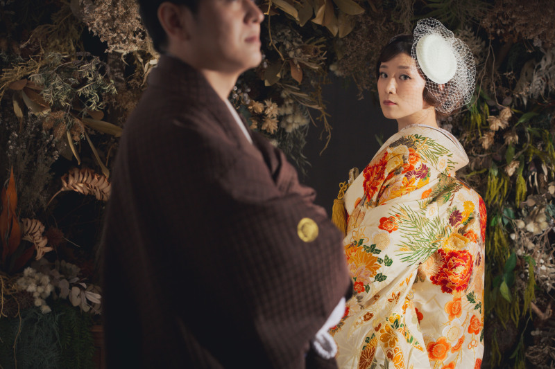 ご新郎様越しの…