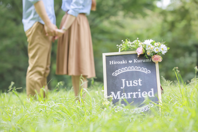 カップルフォトとウェディングフォト