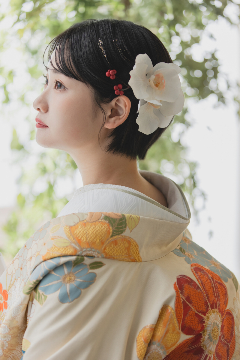 ヘアメイクも綺麗に