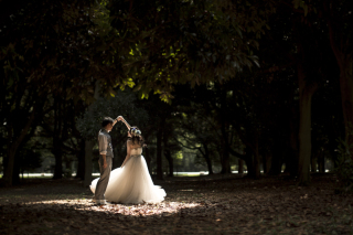 代々木公園でダンス