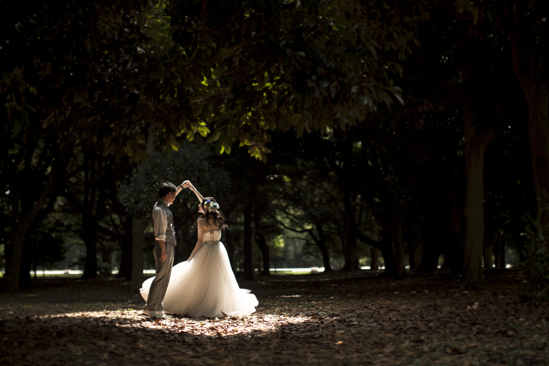 代々木公園でダンス