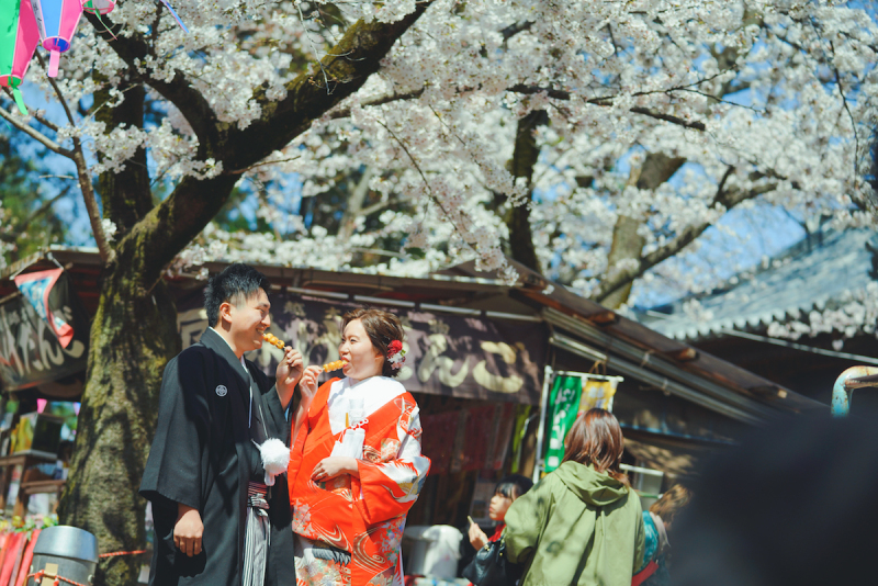 「桜のしたで」