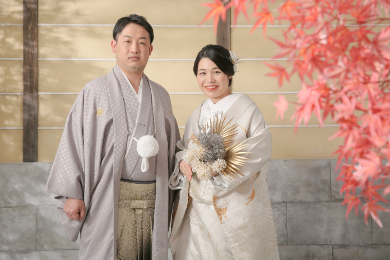 まずは和装から！