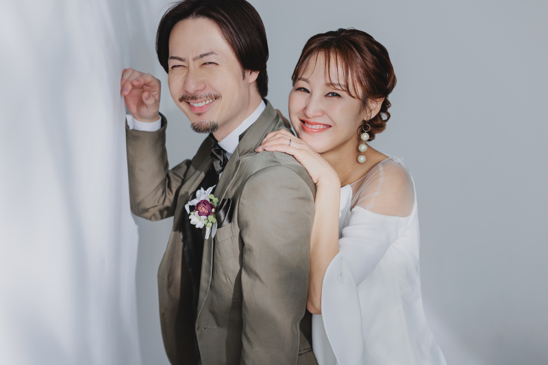 スタジオでシンプルに