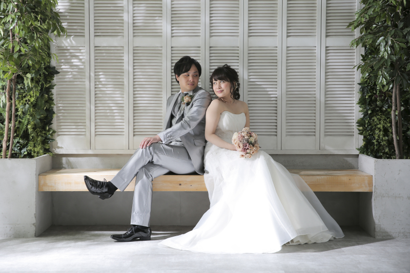 洋装でキメキメ