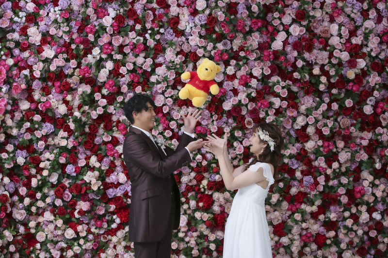 プーさんとスリーショット