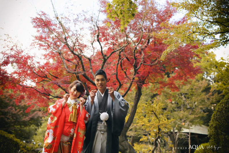 「紅葉の始まり」