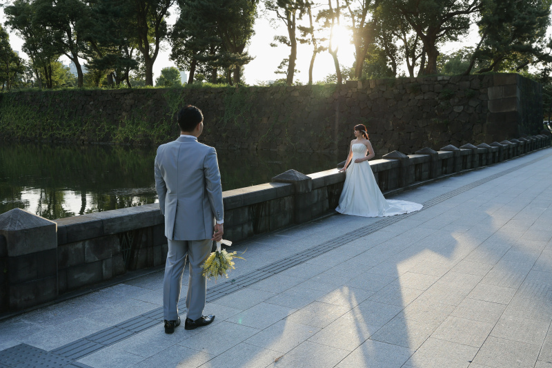 和田蔵門付近にて