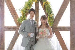 ハウススタジオでチャペルっぽく