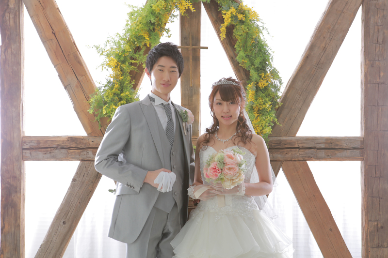 ハウススタジオでチャペルっぽく