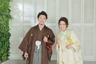 和装でカジュアルに。