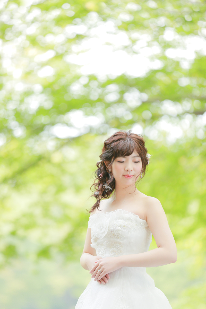 ご新婦様のソロショット