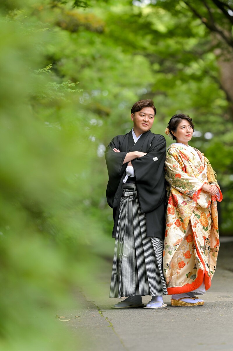 お二人でかっちり写真！