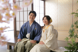 寒い季節は屋内庭園での撮影がおすすめ♪