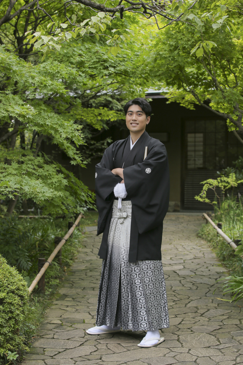 ご新郎様のソロショット。パート１