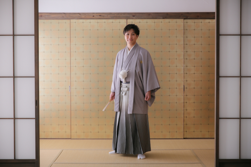 ご新郎様ソロカット！