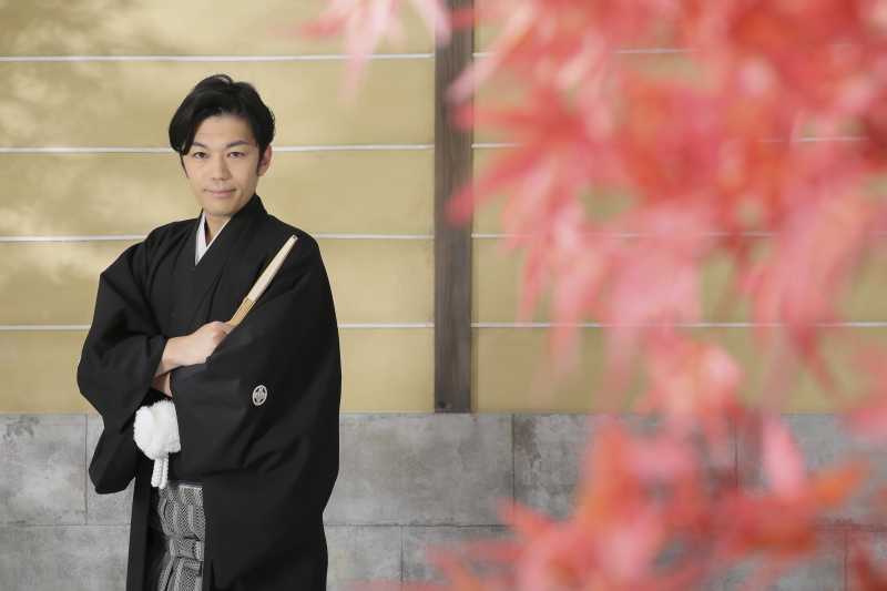 ご新郎様のソロショット。パート1