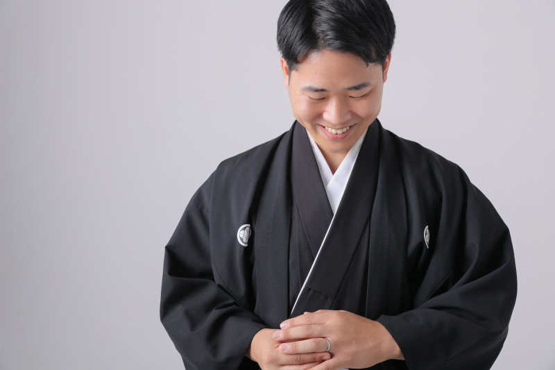 ご新郎様ソロショット