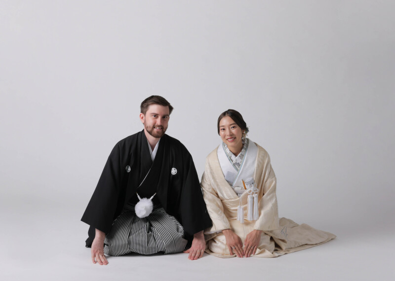 お辞儀ショット