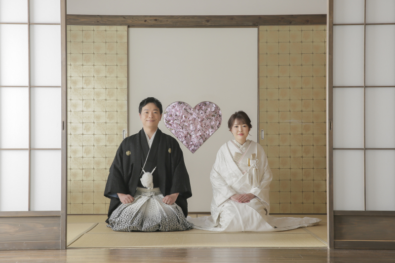 結びショット。