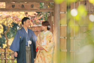 和装ロケーション~甘泉園公園~