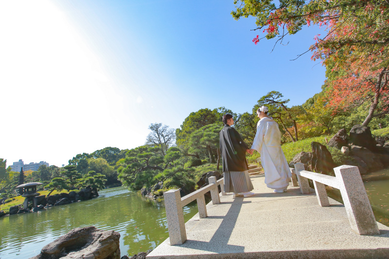 葉っぱも色付いてます