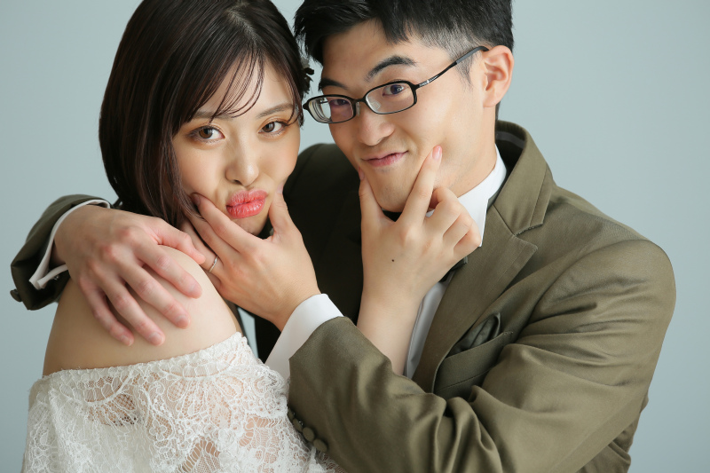 お茶目ショット