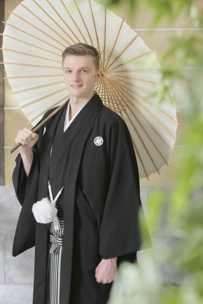 ご新郎様のソロショット。パート1