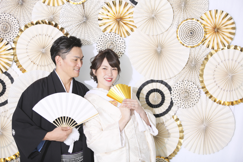 最後はペーパーファンで♪