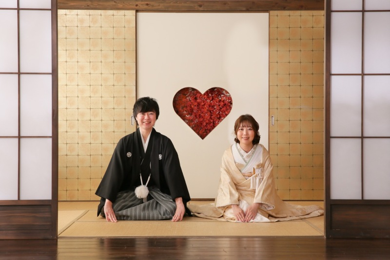 お辞儀ショット