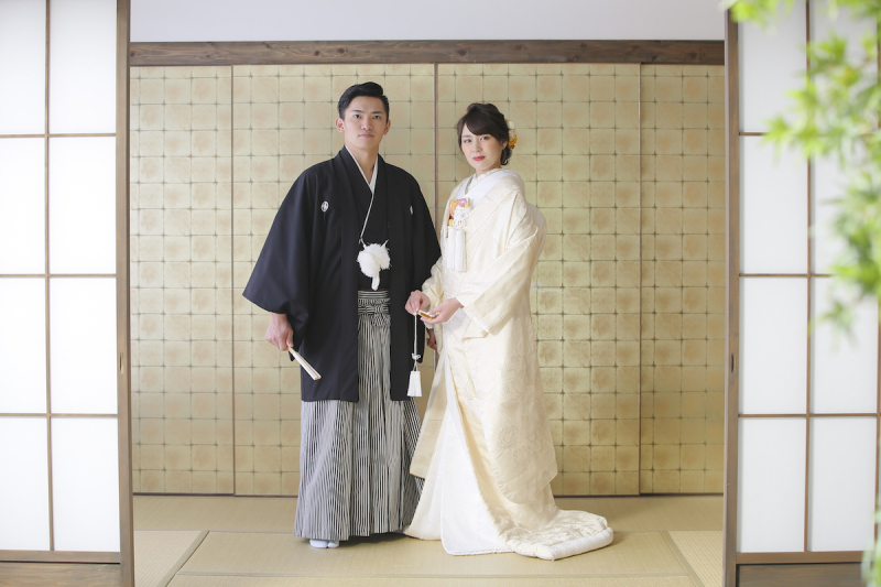 和室でキリッと