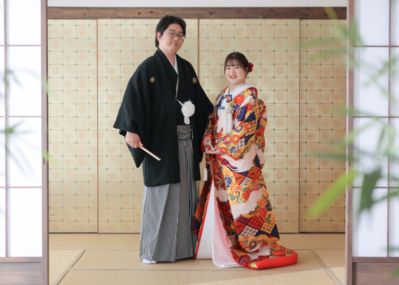 定番の立ち姿も