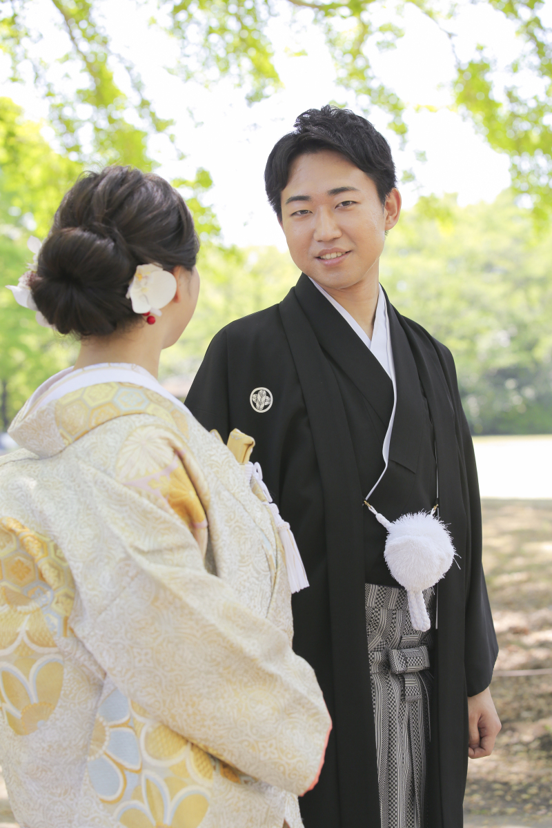 爽やかなご新郎様！