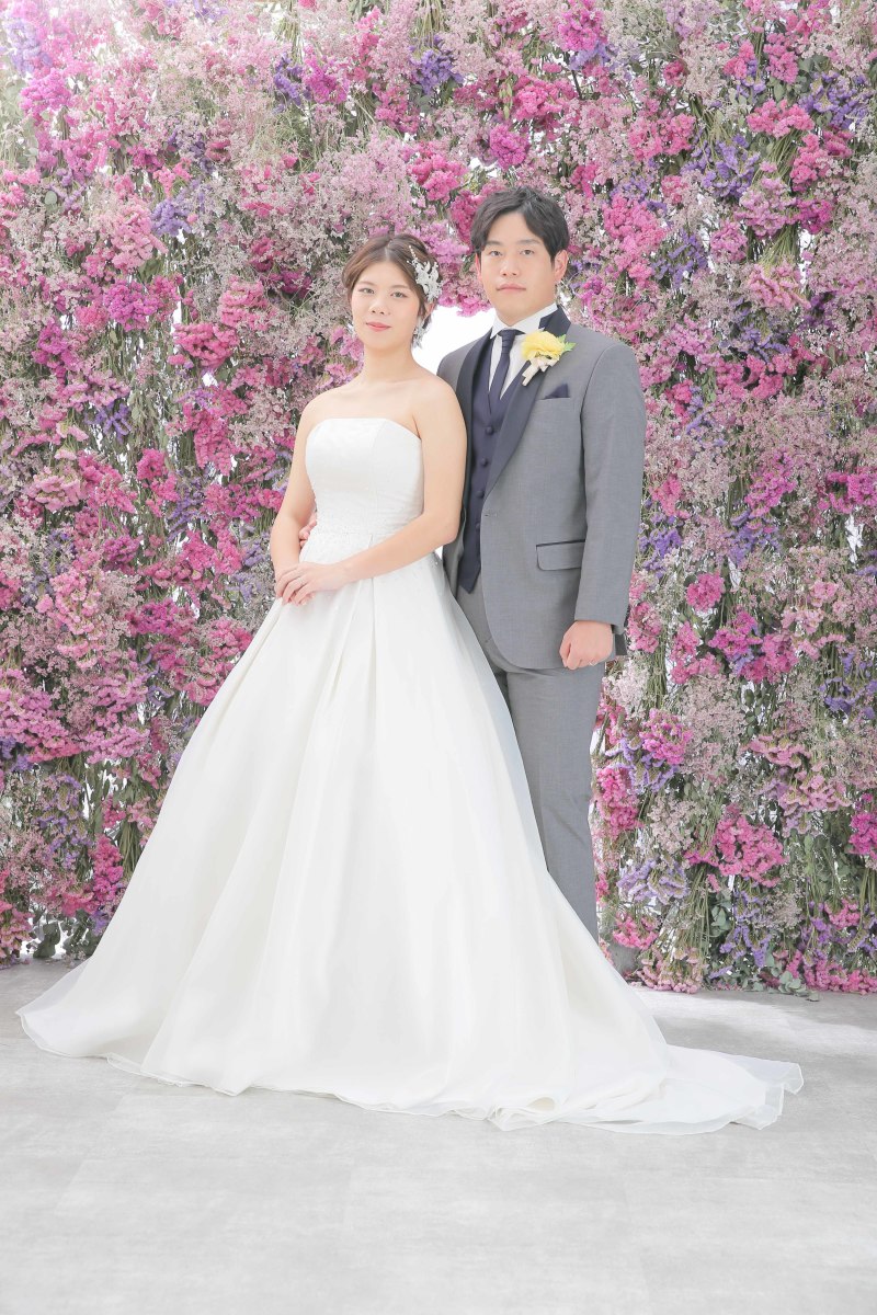 ドレスにチェンジ!