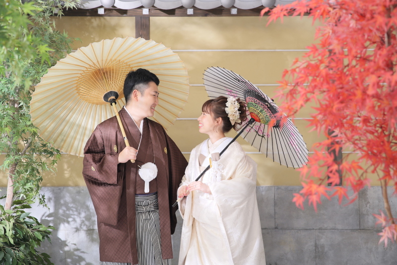 一足早く紅葉気分！