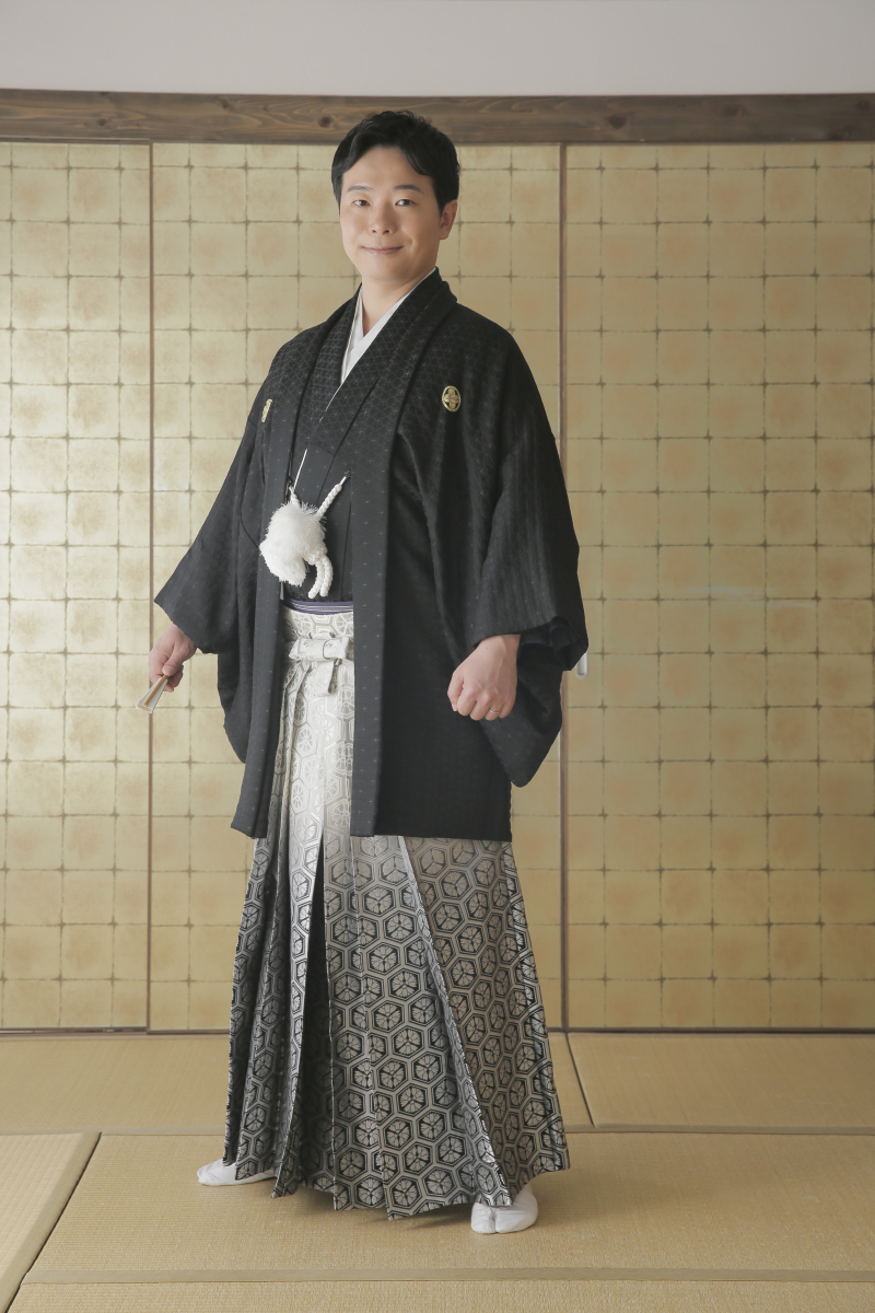 ご新郎様のソロショット。