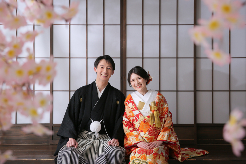 一足早い春が訪れた屋内庭園スタジオ♪