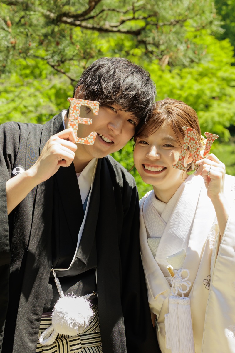新緑に結ぶ、ふたりの「縁」
