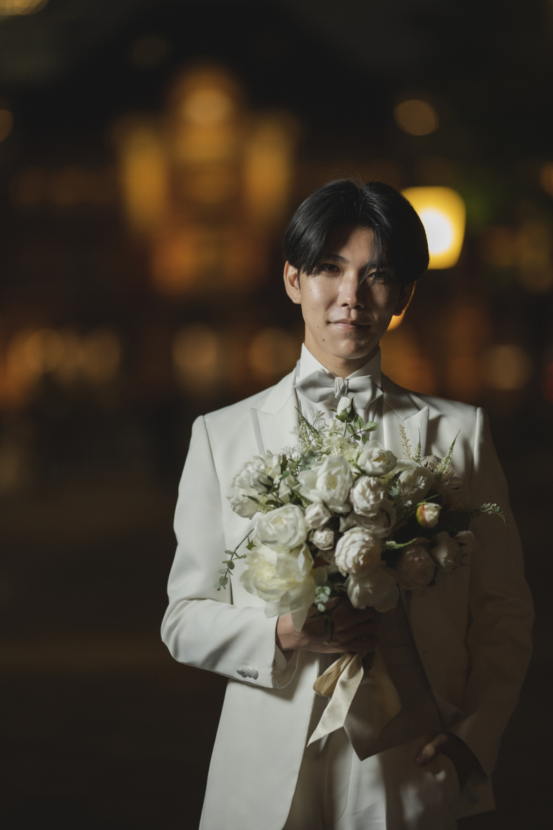 新郎様ソロショット