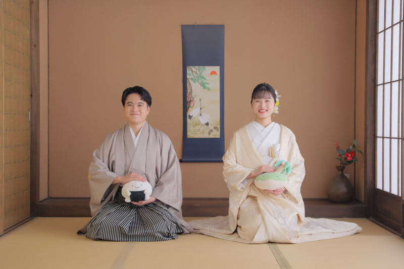 白無垢&times;色打掛でイメージチェンジ！