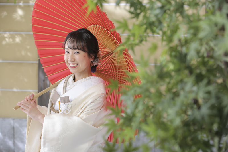 新婦様のソロショット