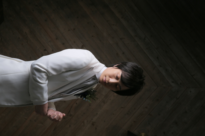 新郎様ソロショット