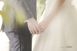 自然体のお二人をウェディングフォトに♪